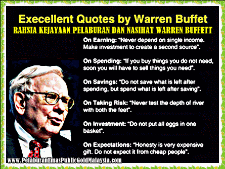 rahsia kejayaan pelaburan warren buffett