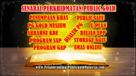 senarai perkhidmatan public gold