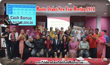 Mesyuarat master dealer tahun baru 2016