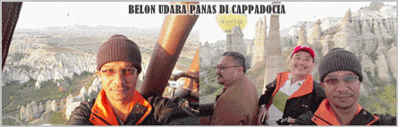 belon udara cappadocia turki