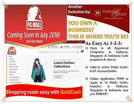 pg mall public gold