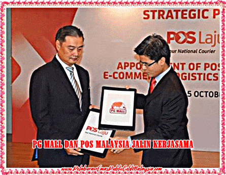 Pg Mall dan Pos Malaysia Jalin Kerjasama
