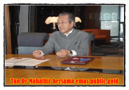 Jongkong Emas Public Gold bersama Tun Dr Mahathir