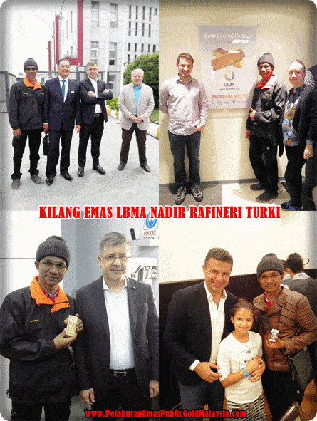 Kilang Emas LBMA Nadir Metal Rafineri