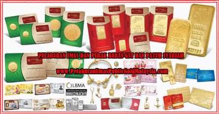 pelaburan emas dan perak patuh syariah