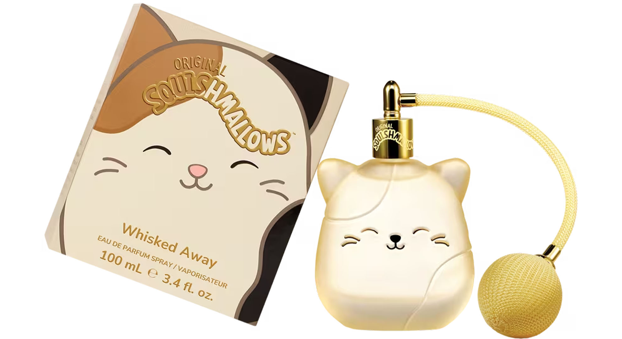 Squishmallows Whisked Away fragrance bottle