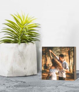 תמונה על עץ בגודל 9X9