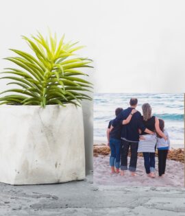 תמונה על עץ בגודל 19.5*19.5