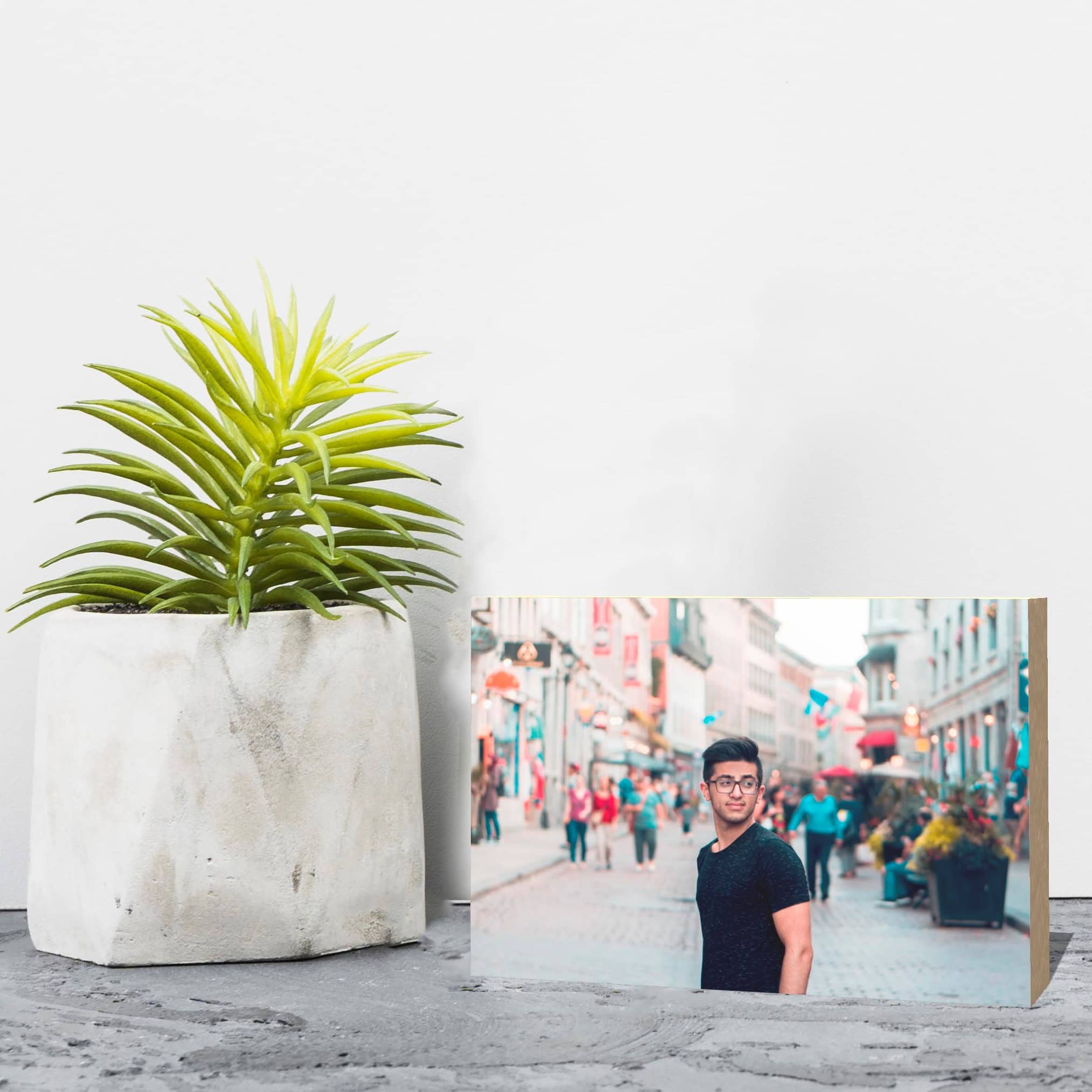 תמונה על עץ בגודל 14*19.5