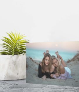 תמונה על עץ בגודל 19.5X27