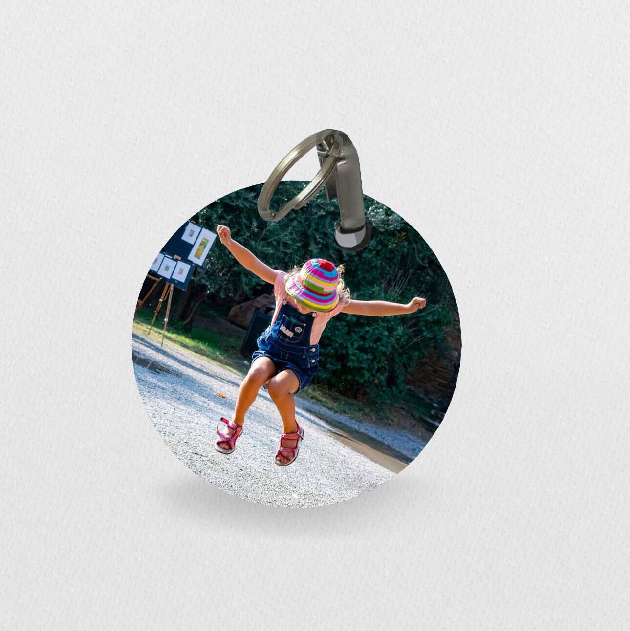 מחזיק מפתחות עגול