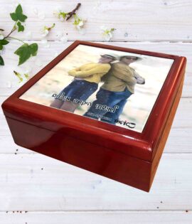 קופסת תכשיטים עם הדפסה