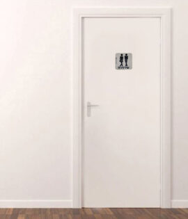 שלט לשירותים / מקלחת