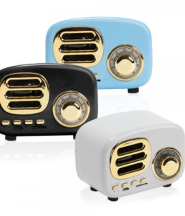 Retro – רמקול בלוטות' בעיצוב רדיו רטרו