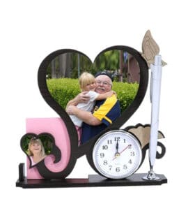 ממו לב עם שעון