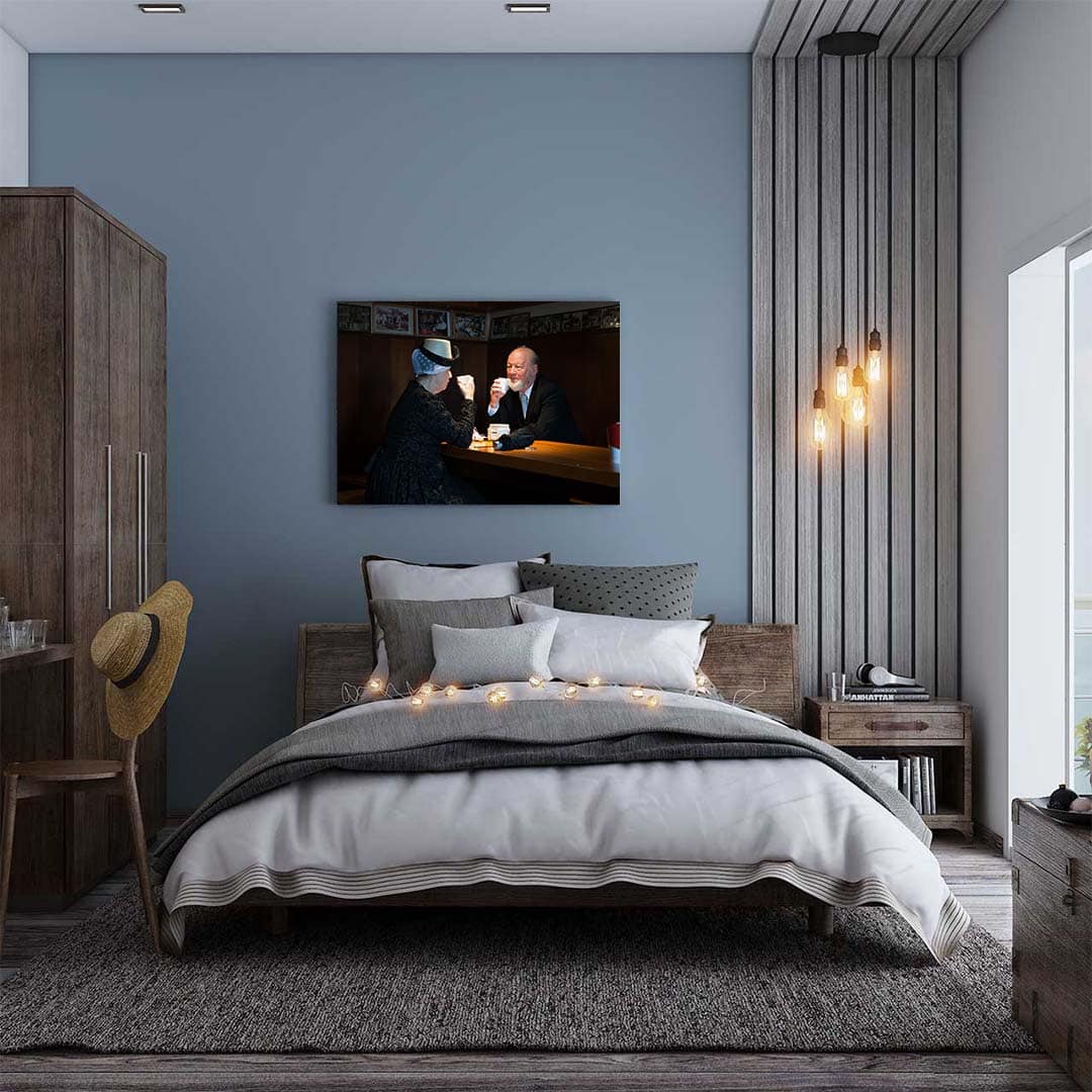 קנבס בגודל 40X60 מתנה ליום הולדת