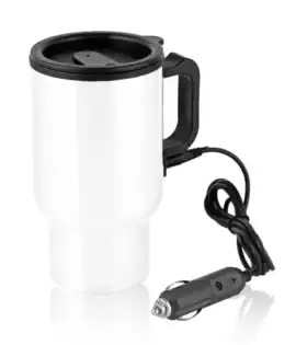 כוס תרמית מקינטה עם חיבור לרכב - מתנה שימושית ללקוחות ולעובדים