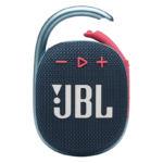 مكبر صوت JBL Clip 4 بلوتوث محمول مع حلقة تعليق مدمجة، وقت تشغيل يصل إلى 10 ساعات - متعدد الألوان