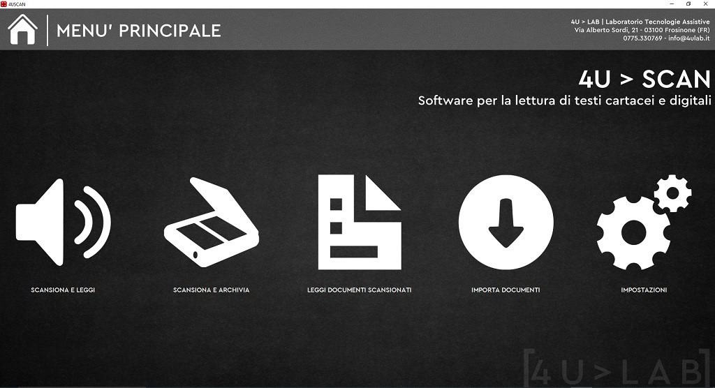 schermata 4USCAN