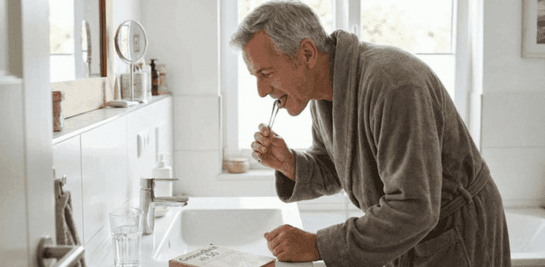 Ist Zungeschaben gesund?