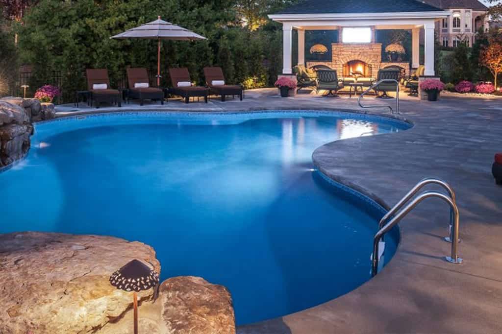 in ground pool