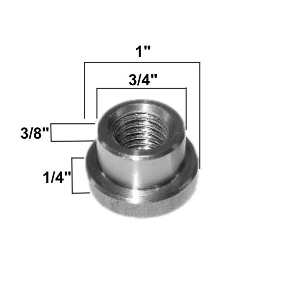 AA-138-3/8 Weld on Nut