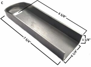 AA-161-C   Motor Mount, 1/2" X 1 1/8" Slot