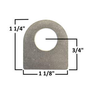 AA-100-C Brake Line Tab
