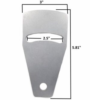 AA-654-A   Go Kart Spindle Plate