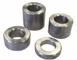 AA-699  Steel Spacer Bushing, 3/8" OD, 1/4" ID