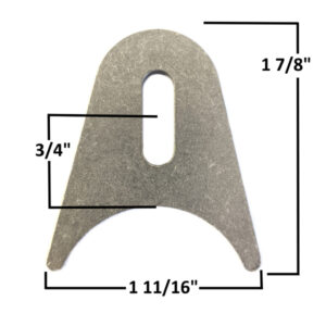 AA-673-A Slotted Radius Tab