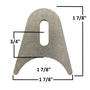 AA-674-A Slotted Radius Tab