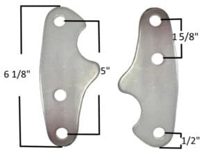 AA-096 Shock Bracket, Pair