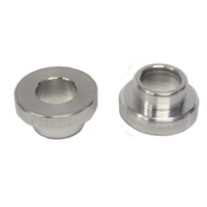 Aluminum machined components for industrial manufacturing applications.