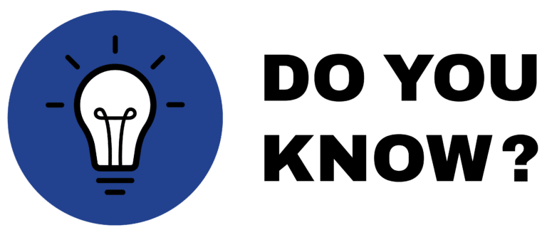 Illustration Of A Lit Light Bulb Inside A Blue Circle Next To The Partially Visible Text &Quot;Do You Know?&Quot; In Black.