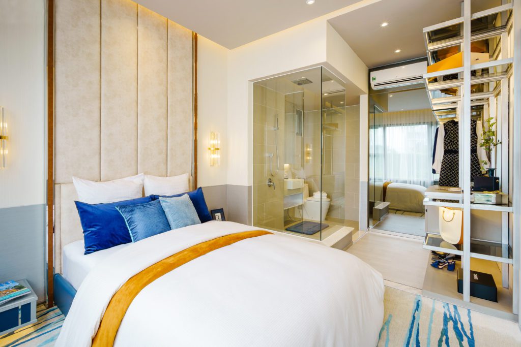 ベトナムのBクラスコンドミニアムの室内