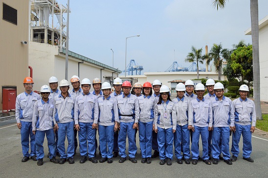 AGCケミカルズ・ベトナムのスタッフ