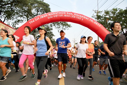 JCCH(ホーチミン日本商工会議所)主催のマラソン大会