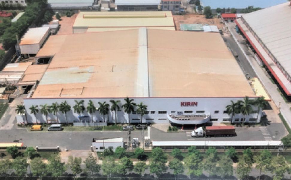 インターフードの工場外観