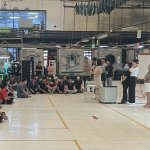 ストライキする労働者たち