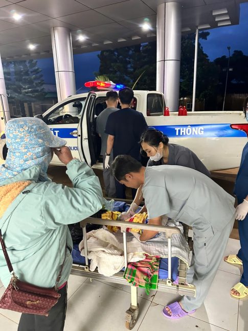 警察車両で生まれた赤ちゃん