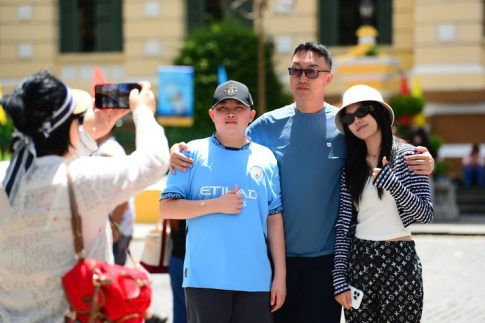 ホーチミン市を訪れる外国員観光客