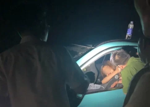 タクシー車内に監禁された被害者