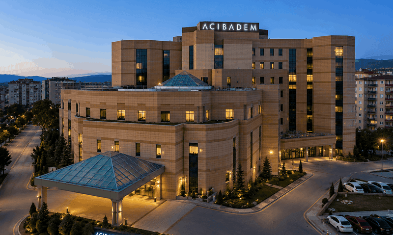 Acibadem Bursa Hospital is a multidisciplinary medical facility in Bursa, Türkiye, serving local and international patients with comprehensive diagnosis and treatment services. As part of Acibadem Healthcare Group, the hospital brings together experienced physicians, modern medical technology, coordinated care pathways, and a patient-focused service approach.