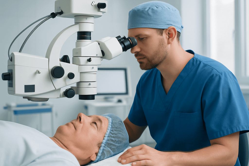 How retinal detachment usually feels before surgery — retinal detachment surgery