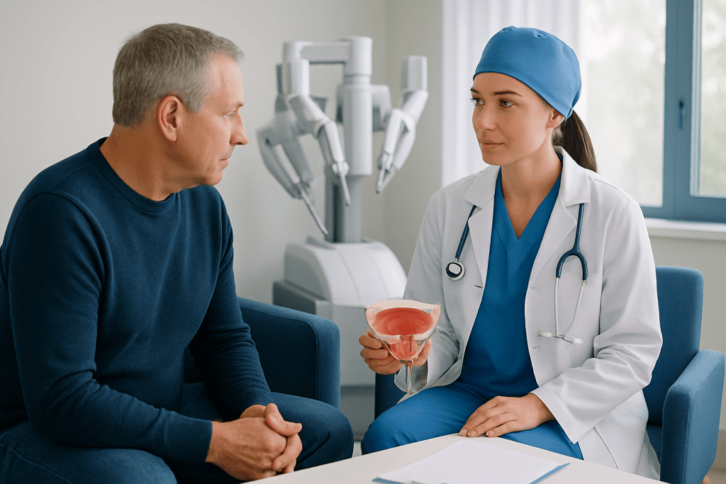 Robotic Prostate Surgery: What to Expect Before, During, and After 3 How to Prepare Before Surgery — robotic prostate surgery