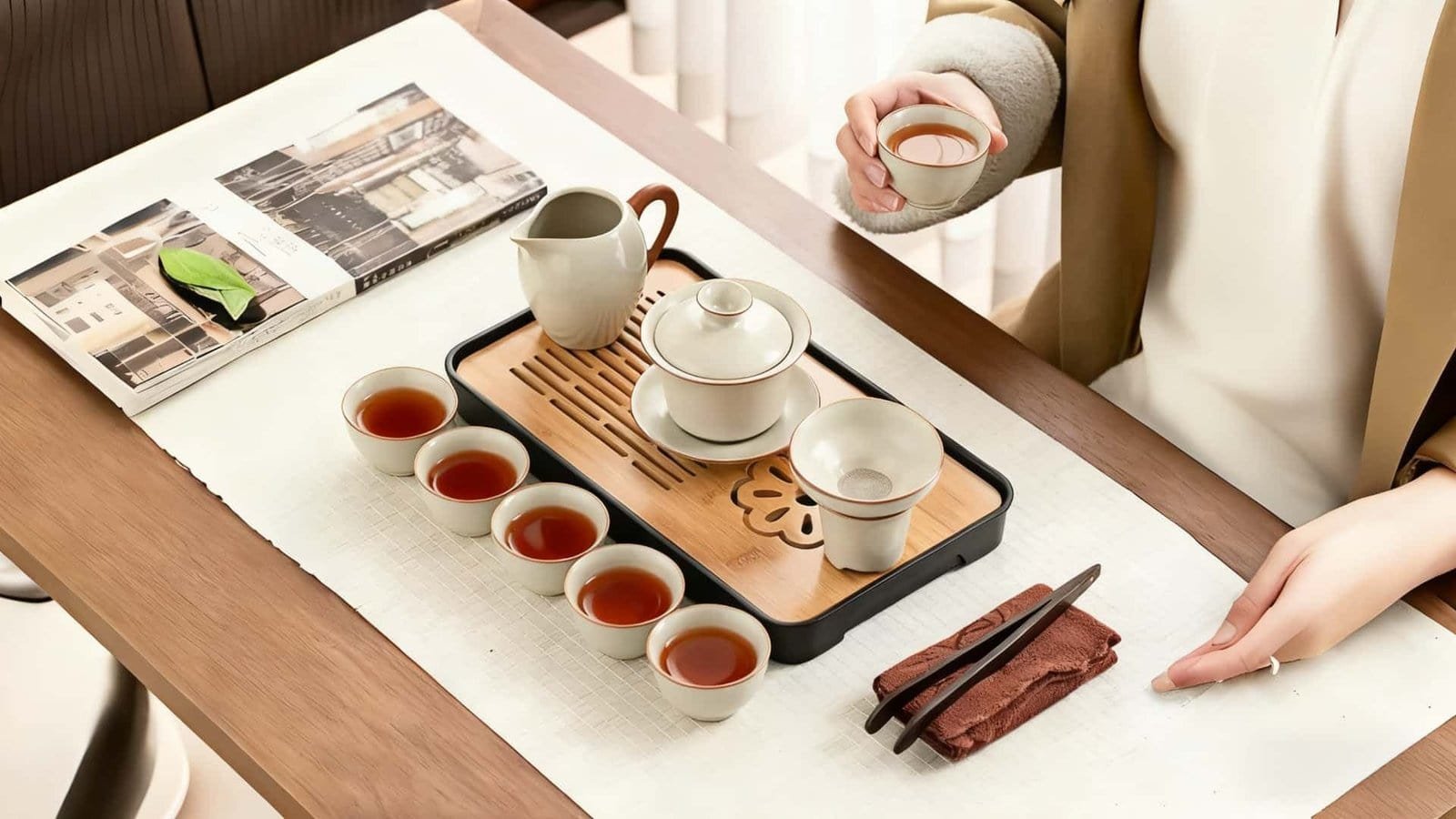 φορητό σετ τσαγιού