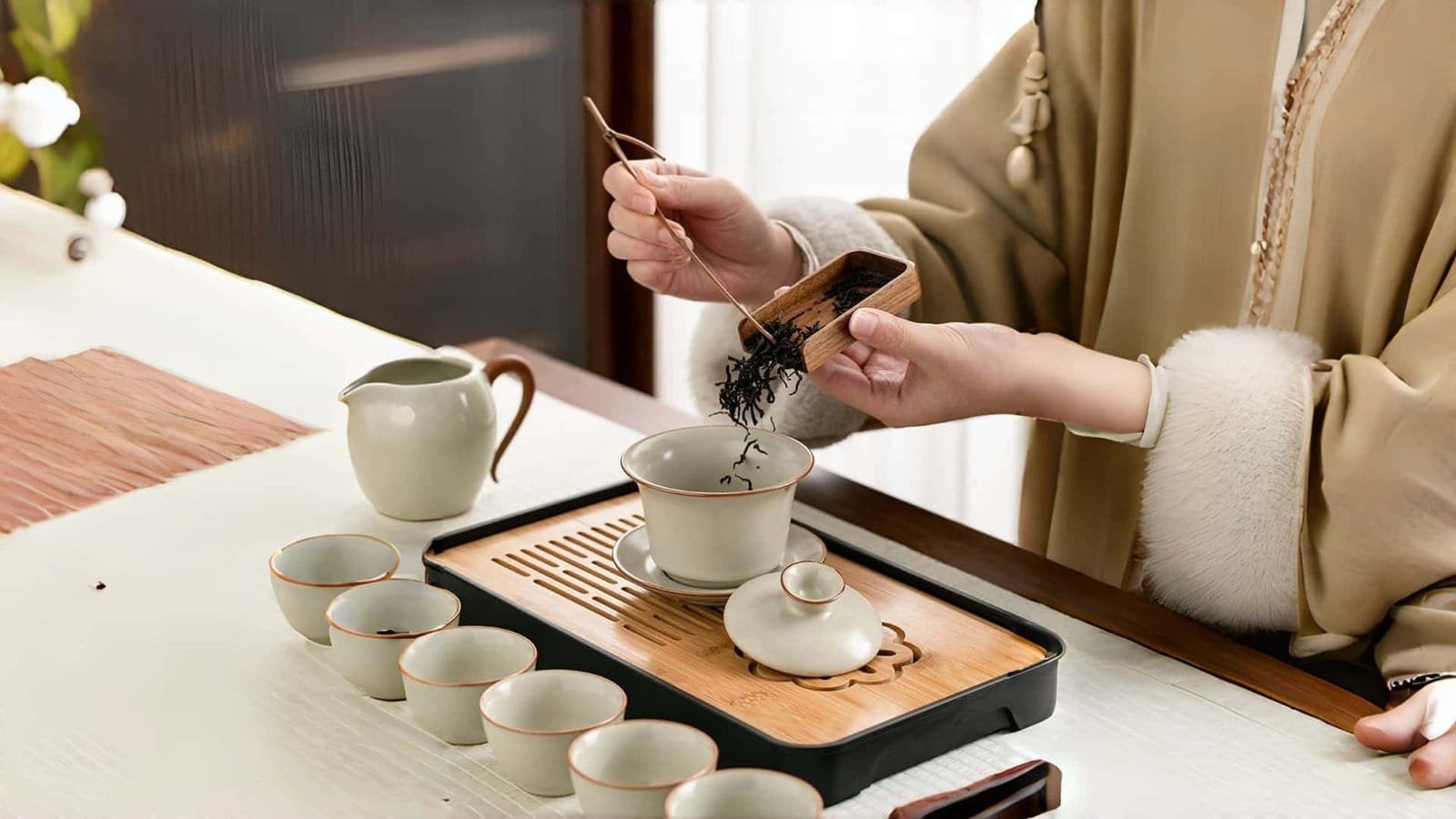 φορητό σετ τσαγιού