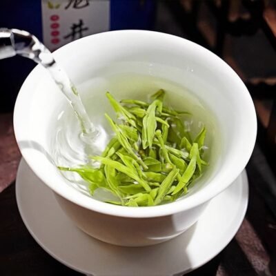 Landscape Longjing tea