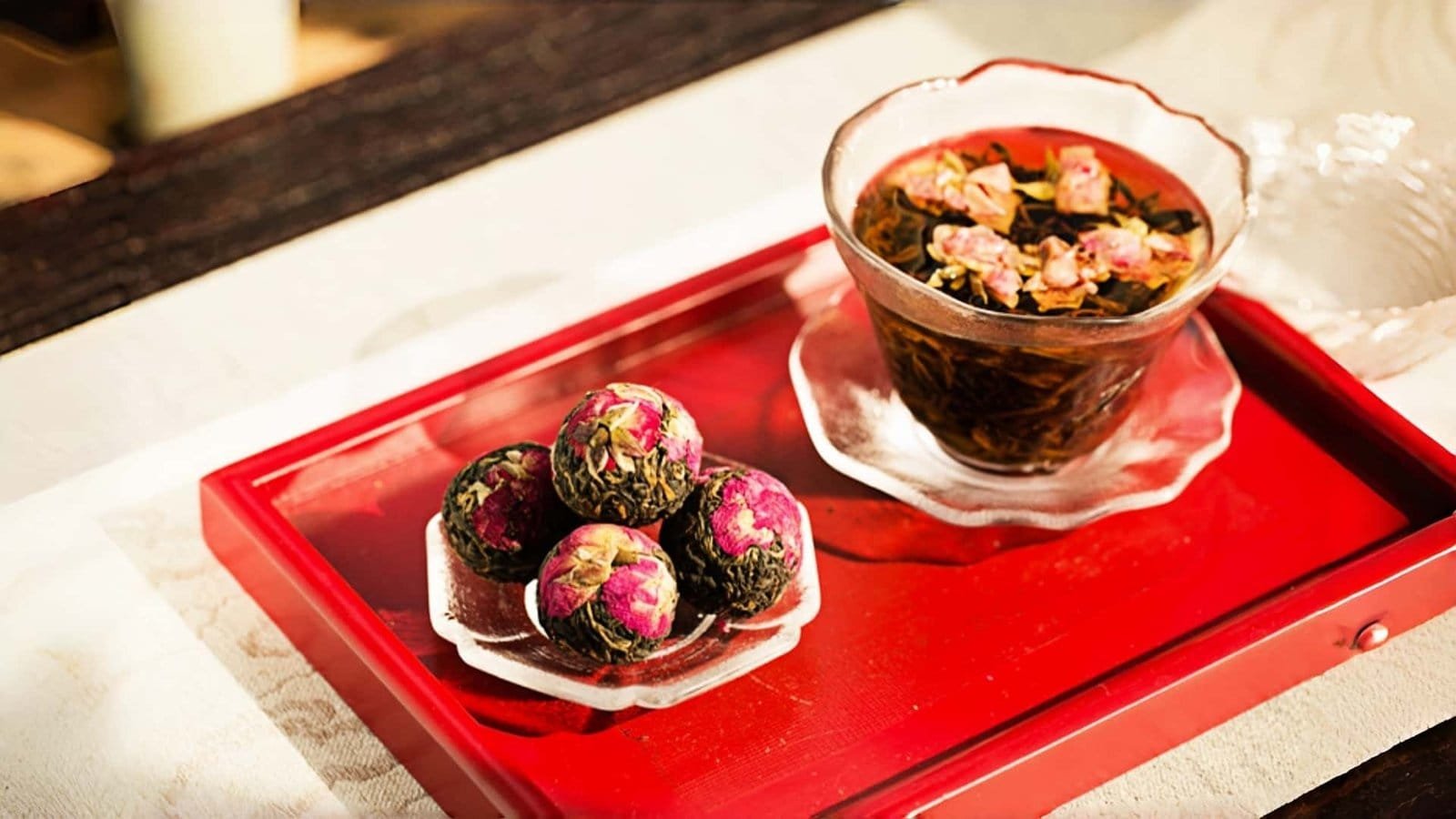 Yunnanin ruusunhelmi tee